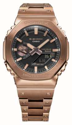 Casio G-shock volledig metalen 2100-serie bronskleurig horloge GM-B2100GD-5AER