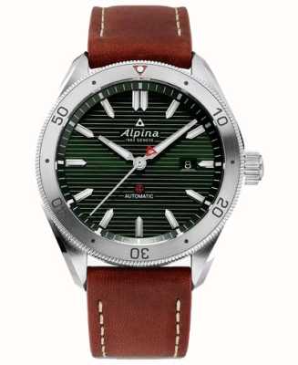 Alpina Alpiner 4 | automatisch | groene wijzerplaat | roestvrijstalen armband AL-525GR5AQ6