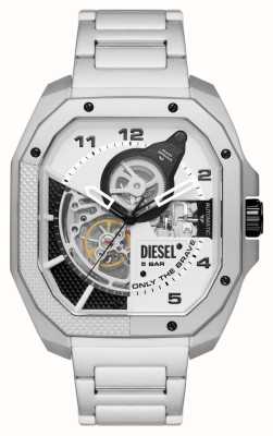 Diesel Heren gevild | zilveren wijzerplaat | roestvrijstalen armband DZ7470