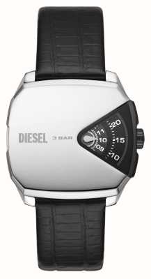 Diesel Heren d.v.a. zwart en stalen horloge DZ2153