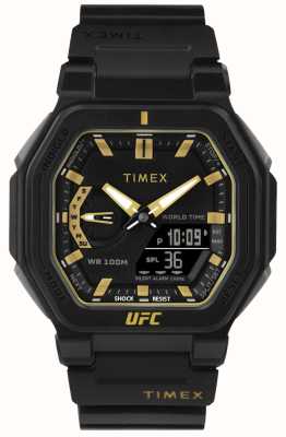 Timex x UFC Colossus zwarte wijzerplaat / zwarte hars TW2V55300