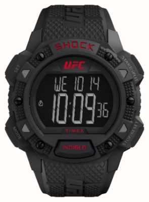 Timex x UFC Coreshock digitaal / zwart rubber TW4B27400