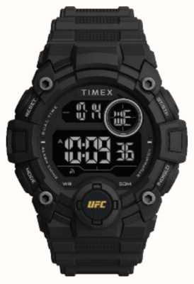 Timex X ufc rematch digitaal / zwart rubber TW5M53200