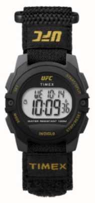 Timex x UFC Rivaliteit digitaal / zwarte stof TW4B27700
