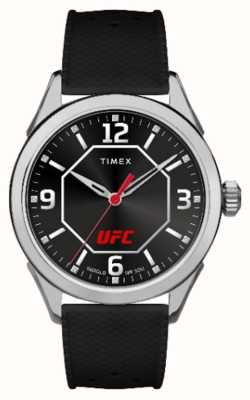 Timex x UFC Athena zwarte wijzerplaat / zwarte siliconen TW2V56100
