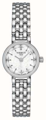 Tissot Dames mooi | gefacetteerde wijzerplaat | roestvrijstalen armband T1400091111100