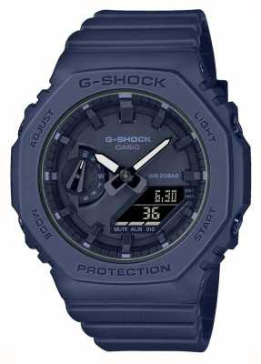Casio G-schok | basiskleurenreeks | blauwe hars GMA-S2100BA-2A1ER