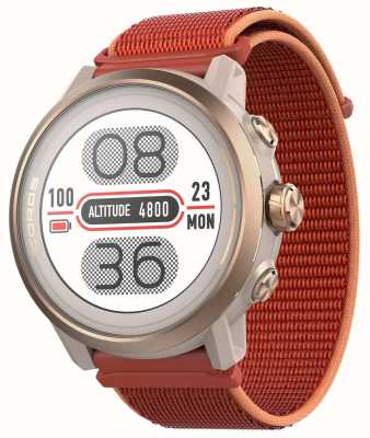 Coros Apex 2 premium multisport horloge koraal co-782159 WAPX2-COR