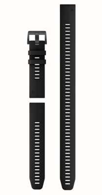 Garmin Alleen Quickfit® 22 horlogeband - zwarte siliconen (3-delige duikset) 010-13113-02
