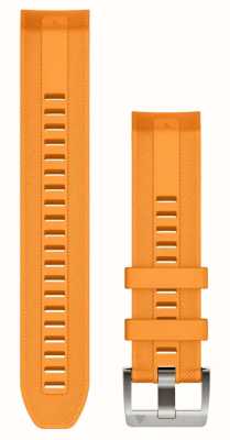 Garmin Alleen Quickfit® 22 marq horlogeband - spark oranje siliconen band 010-13225-04