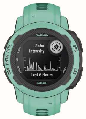 Garmin Instinct® 2s zonne-energie | neo-tropisch | groene siliconen band 010-02564-02