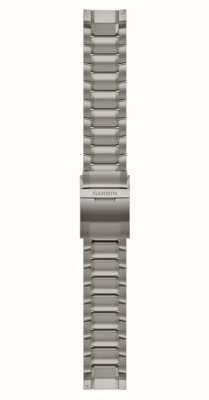 Garmin Alleen Quickfit® 22 marq horlogeband - armband van gehard titanium met geveegde schakels 010-13225-12