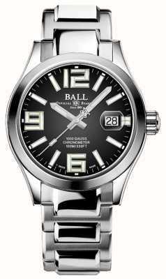 Ball Watch Company Ingenieur iii legende | 40mm | zwarte wijzerplaat | roestvrijstalen armband | regenboog NM9016C-S7C-BKR