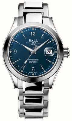 Ball Watch Company Engineer iii ohio chronometer (40 mm) blauwe wijzerplaat / roestvrij staal NM9026C-S5CJ-BE