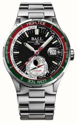 Ball Watch Company Roadmaster oceaanverkenner | 41mm | beperkte oplage | zwarte wijzerplaat | roestvrijstalen armband DM3120C-S1CJ-BK