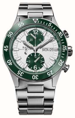 Ball Watch Company Roadmaster reddingshronograaf | 41mm | beperkte oplage | groen en wit DC3030C-S2-WH