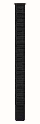 Garmin Ultrafit nylon banden (22 mm) zwart 010-13306-10