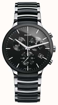 RADO Centrix chronograaf zwart keramisch armbandhorloge R30130152