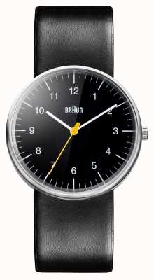 Braun Heren volledig zwart quartz horloge zwarte band BN0021BKBKG