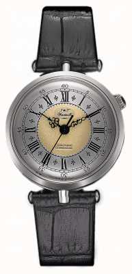 J&T Windmills Dames throgmorton mechanisch horloge van sterling zilver WLS10002/50