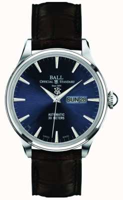 Ball Watch Company Eternity blauwe wijzerplaat trainmaster NM2080D-LJ-BE
