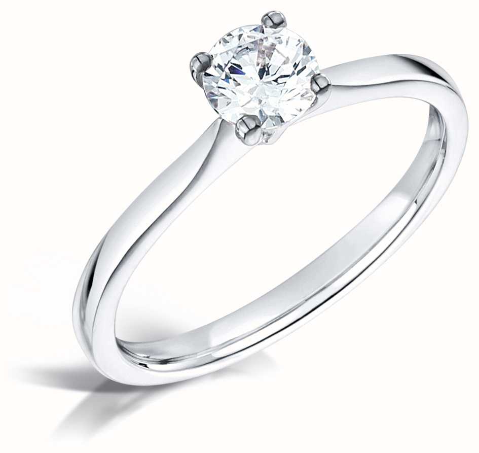 Certified Diamond Engagement Rings FCD28345