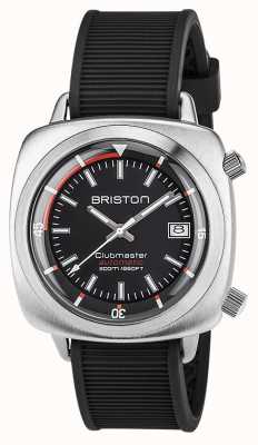 Briston Unisex clubmaster duiker brushed steel auto black herenmen 17642.S.D.1.RB