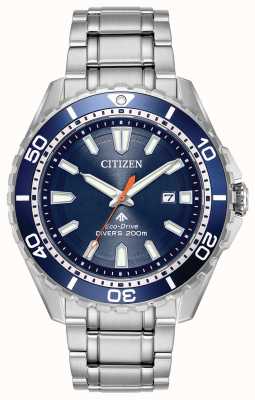 Citizen Eco-drive mannen promaster duikers datum 200m BN0191-55L