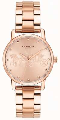 Coach Grand rose gouden armband en horloge voor dames 14502977