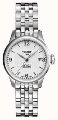 Tissot Automatische roestvrijstalen armband van le locle voor dames T41118334