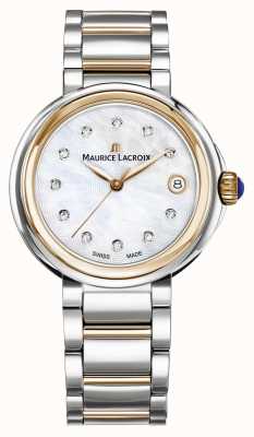 Maurice Lacroix Dames fiaba parelmoer wijzerplaat tweekleurige armband FA1007-PVP13-170-1