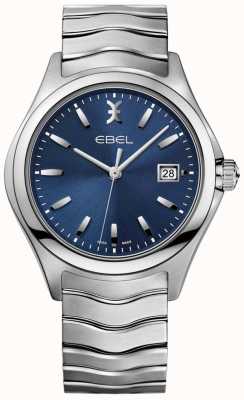 EBEL Wave (40 mm) blauwe wijzerplaat / roestvrij staal 1216238