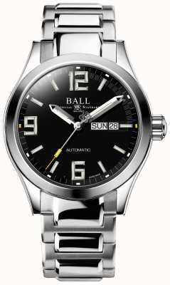 Ball Watch Company Engineer iii legend automatische dag- en datumweergave met zwarte wijzerplaat NM2028C-S14A-BKGR