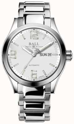 Ball Watch Company Engineer iii legend automatische dag- en datumweergave met witte wijzerplaat NM2028C-S14A-SLGR