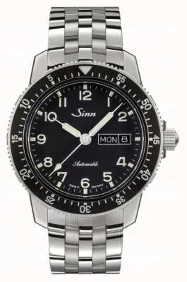 Sinn 104 st is een klassieke roestvrijstalen armband van pilotenhorloge 104.011 FINE LINK BRACELET
