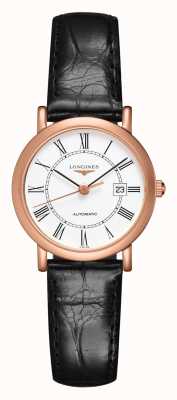 LONGINES Elegante collectie 18kt roségoud | dames 27 mm | automatisch L43788110