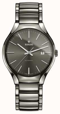RADO Echt automatisch plasma hightech keramiek horloge met grijze wijzerplaat R27057102