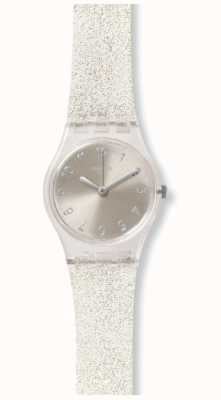 Swatch ​originele dame | zilveren glistar te kijken | LK343E