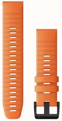 Garmin Alleen Quickfit 22 horlogeband, sintel oranje siliconen 010-12863-01