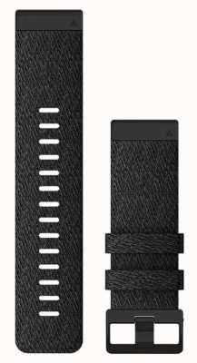 Garmin Alleen Quickfit 26 horlogeband, gemêleerd zwart nylon 010-12864-07