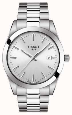Tissot | heer | roestvrijstalen armband | zilveren wijzerplaat | T1274101103100