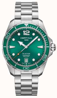 Certina DS actie chronometer groene wijzerplaat C0324511109700