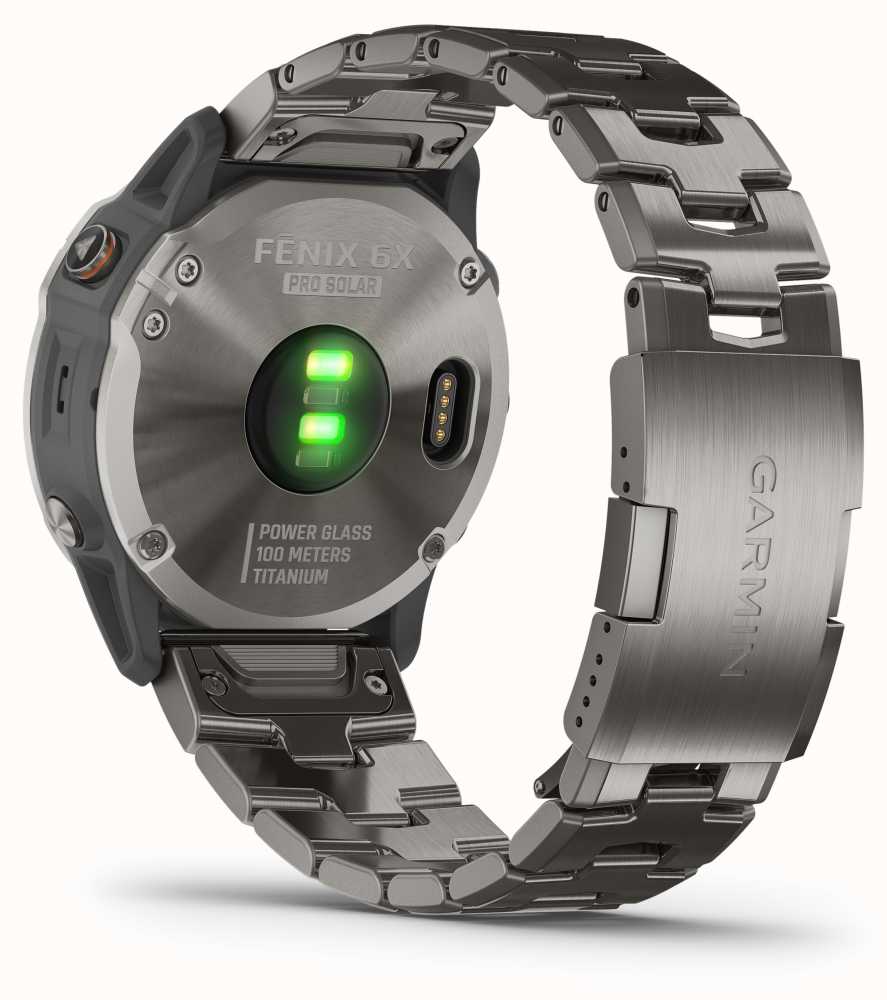fenix 6x solar titanium