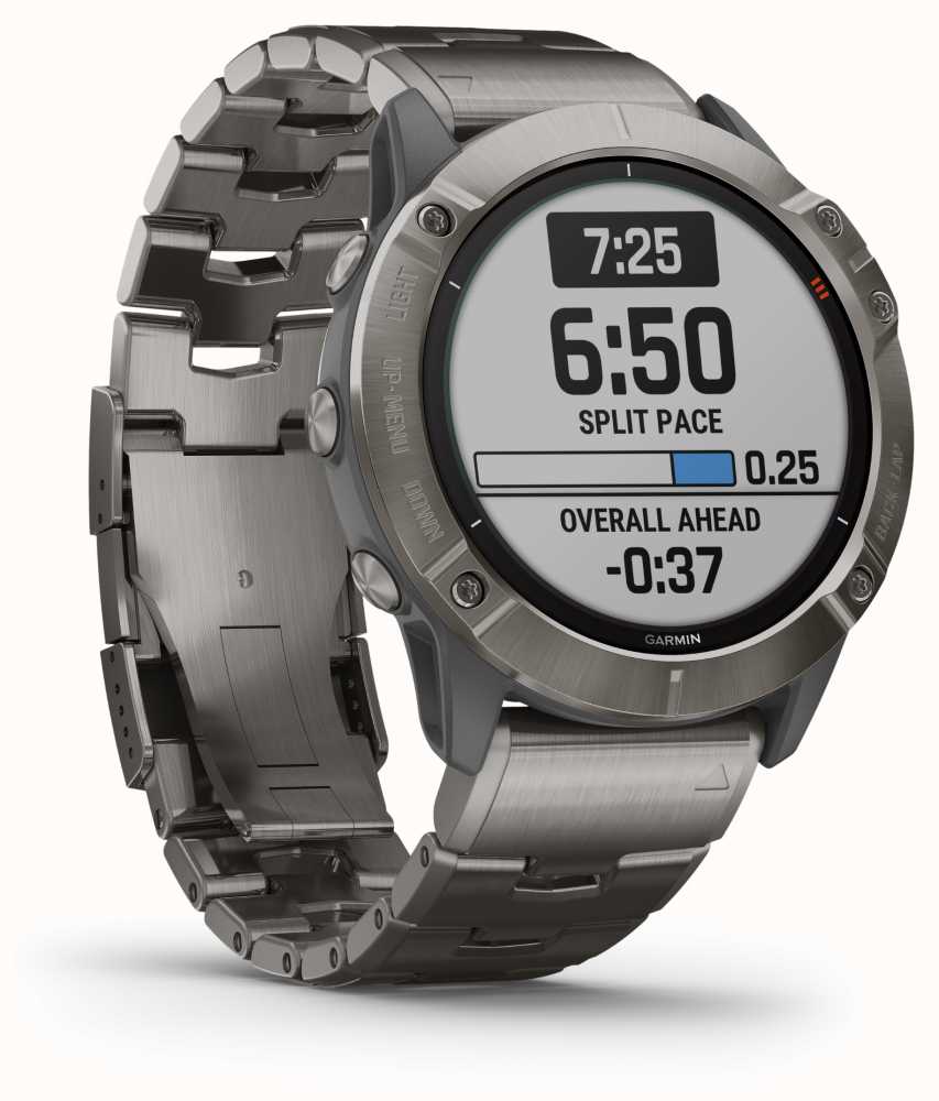 garmin fenix 6 solar titanium