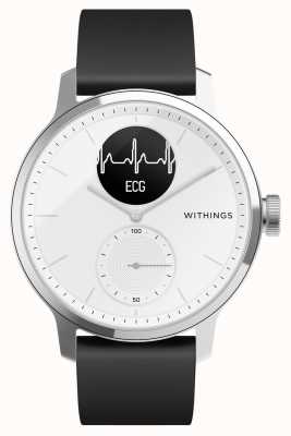 Withings Scanwatch 42mm wit - hybride smartwatch met ecg HWA09-MODEL 3-ALL-INT
