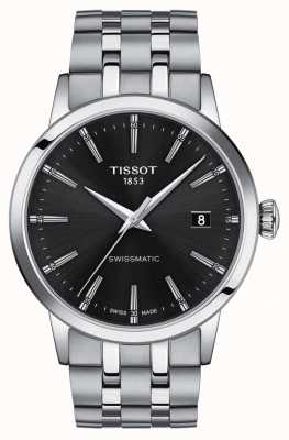 Tissot Swissmatic | zwarte wijzerplaat | roestvrijstalen armband T1294071105100