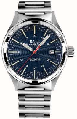 Ball Watch Company Brandweerman nachtbraker | roestvrijstalen armband | blauwe wijzerplaat | 40mm NM2098C-S13-BE