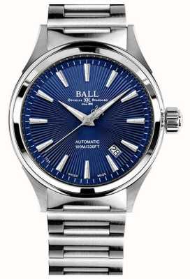 Ball Watch Company Overwinning brandweerman | stalen armband | blauwe sunburst wijzerplaat NM2098C-S6J-BE