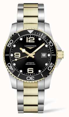 LONGINES Hydroconquest 41 mm automatisch tweekleurig horloge L37813567
