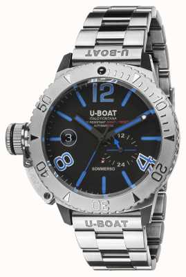 U-Boat Sommerso blauwe roestvrijstalen armband 9014/MT
